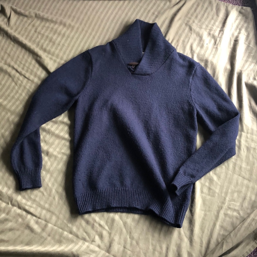 Blue sweater